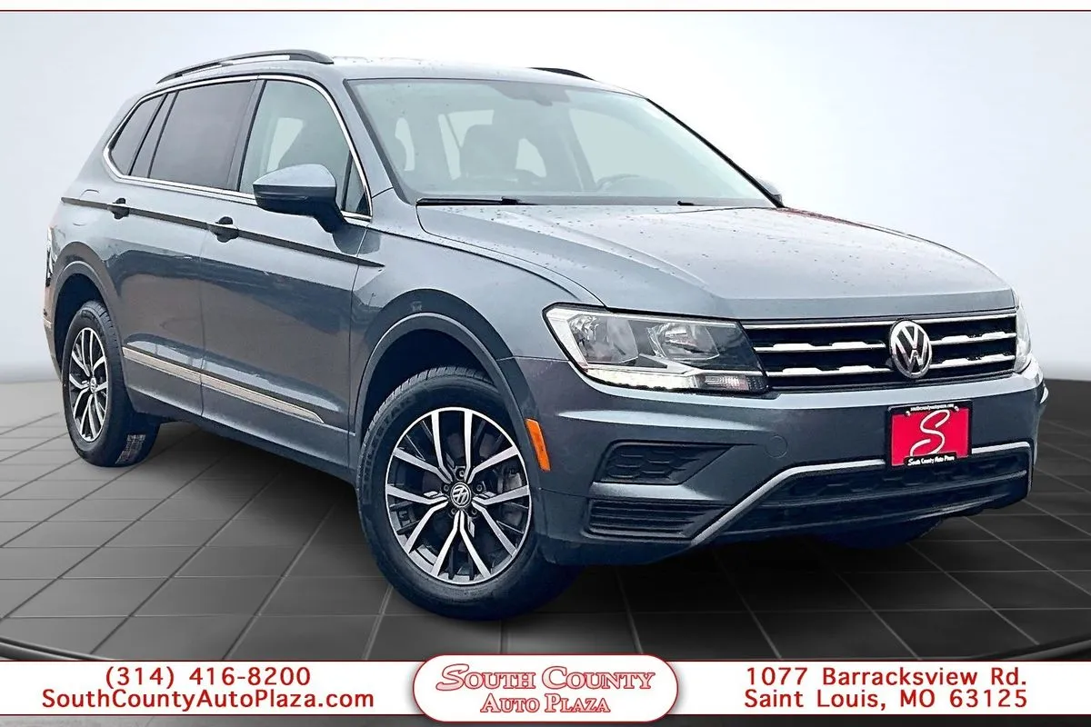 Black 2020 Volkswagen Tiguan 2.0T SE for sale in St. Louis, MO