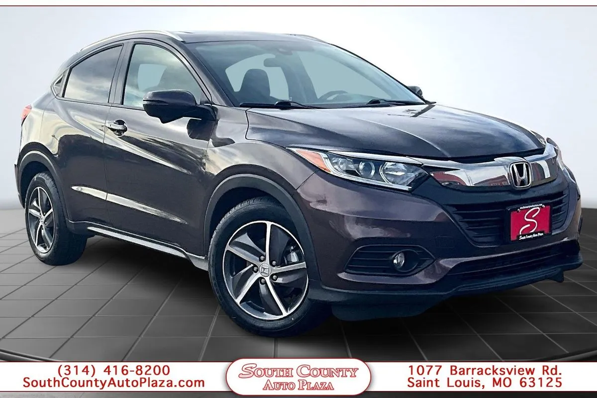 Purple 2021 Honda HR-V AWD EX for sale in St. Louis, MO