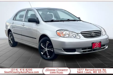 Silver 2003 Toyota Corolla CE for sale in St. Louis, MO