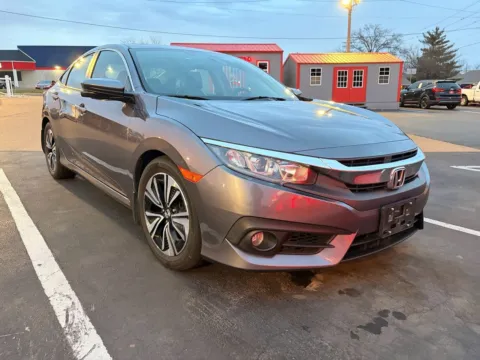 Gray 2017 Honda Civic EX-L for sale in St. Louis, MO