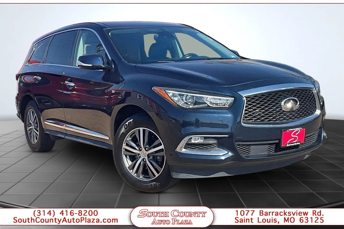 Blue 2020 INFINITI QX60 PURE AWD for sale in St. Louis, MO