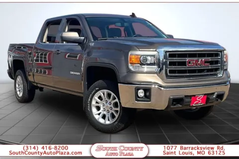Orange 2015 GMC Sierra 1500 SLE for sale in St. Louis, MO