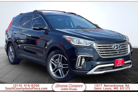 Black 2018 Hyundai Santa Fe SE Ultimate for sale in St. Louis, MO
