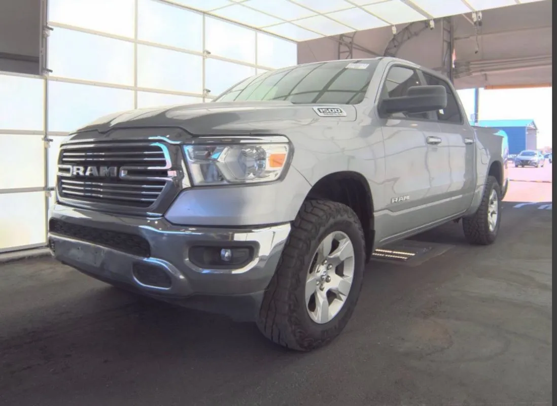 Silver 2019 Ram 1500 Big Horn/Lone Star Crew Cab 4x4 5'7" Box for sale in St. Louis, MO