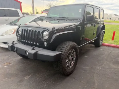 Black 2017 Jeep Wrangler Unlimited Rubicon 4x4 for sale in St. Louis, MO
