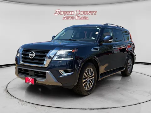 Blue 2021 Nissan Armada SL 4WD for sale in St. Louis, MO