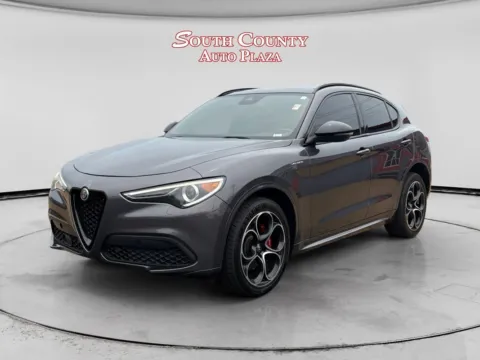 Gray 2022 Alfa Romeo Stelvio Veloce Ti AWD for sale in St. Louis, MO