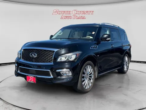 Black 2016 INFINITI QX80 for sale in St. Louis, MO