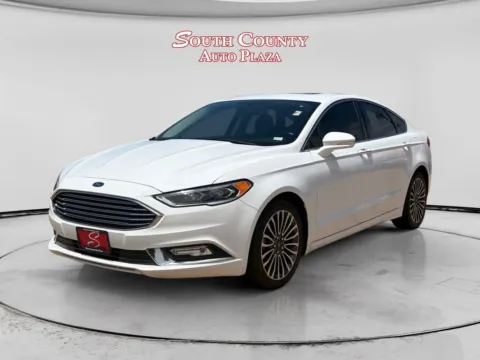 White 2018 Ford Fusion Titanium for sale in St. Louis, MO