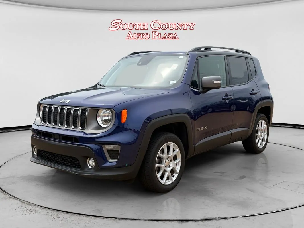 Blue 2021 Jeep Renegade Limited 4x4 for sale in St. Louis, MO