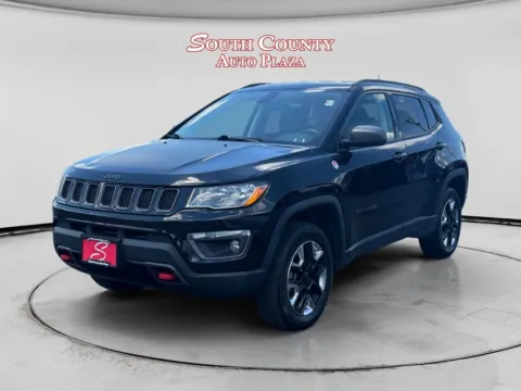Black 2018 Jeep Compass Trailhawk 4x4 for sale in St. Louis, MO