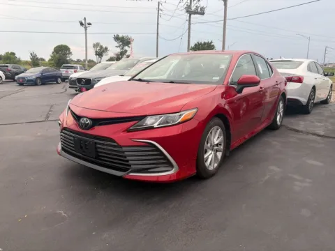 Red 2023 Toyota Camry LE for sale in St. Louis, MO