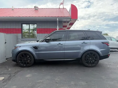 Blue 2020 Land Rover Range Rover Sport HSE MHEV for sale in St. Louis, MO