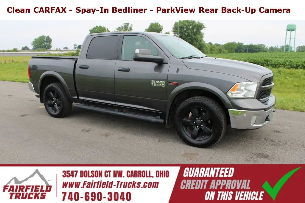 Gray 2016 Ram 1500 Outdoorsman for sale in Carroll, OH