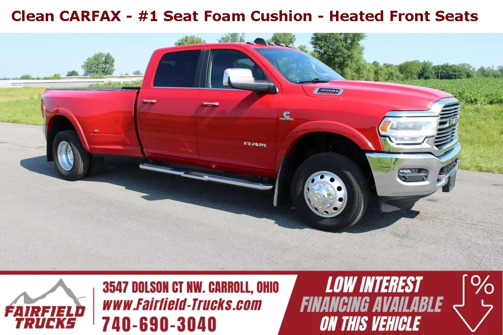 Red 2022 Ram 3500 Laramie for sale in Carroll, OH