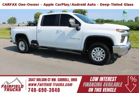 White 2022 Chevrolet Silverado 2500HD LT for sale in Carroll, OH