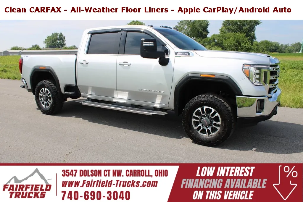 Silver 2022 GMC Sierra 2500HD SLE for sale in Carroll, OH
