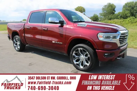 Red 2021 Ram 1500 Laramie Longhorn for sale in Carroll, OH