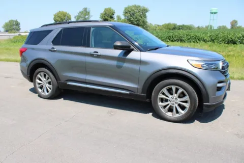 Gray 2021 Ford Explorer XLT for sale in Carroll, OH