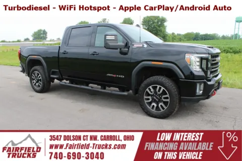 Black 2021 GMC Sierra 2500HD AT4 for sale in Carroll, OH