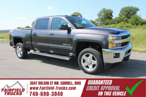 Gray 2015 Chevrolet Silverado 2500HD LT for sale in Carroll, OH