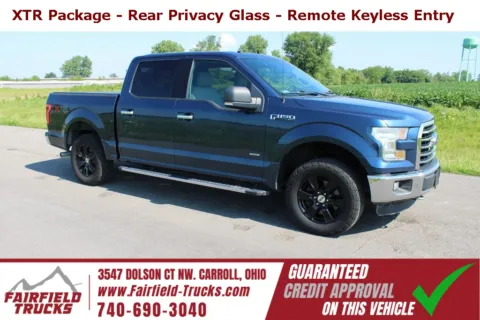 Blue 2016 Ford F-150 XLT for sale in Carroll, OH