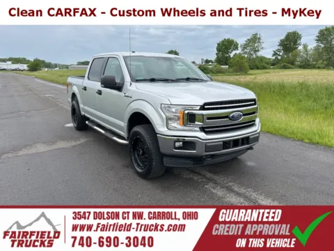 Silver 2018 Ford F-150 XLT for sale in Carroll, OH