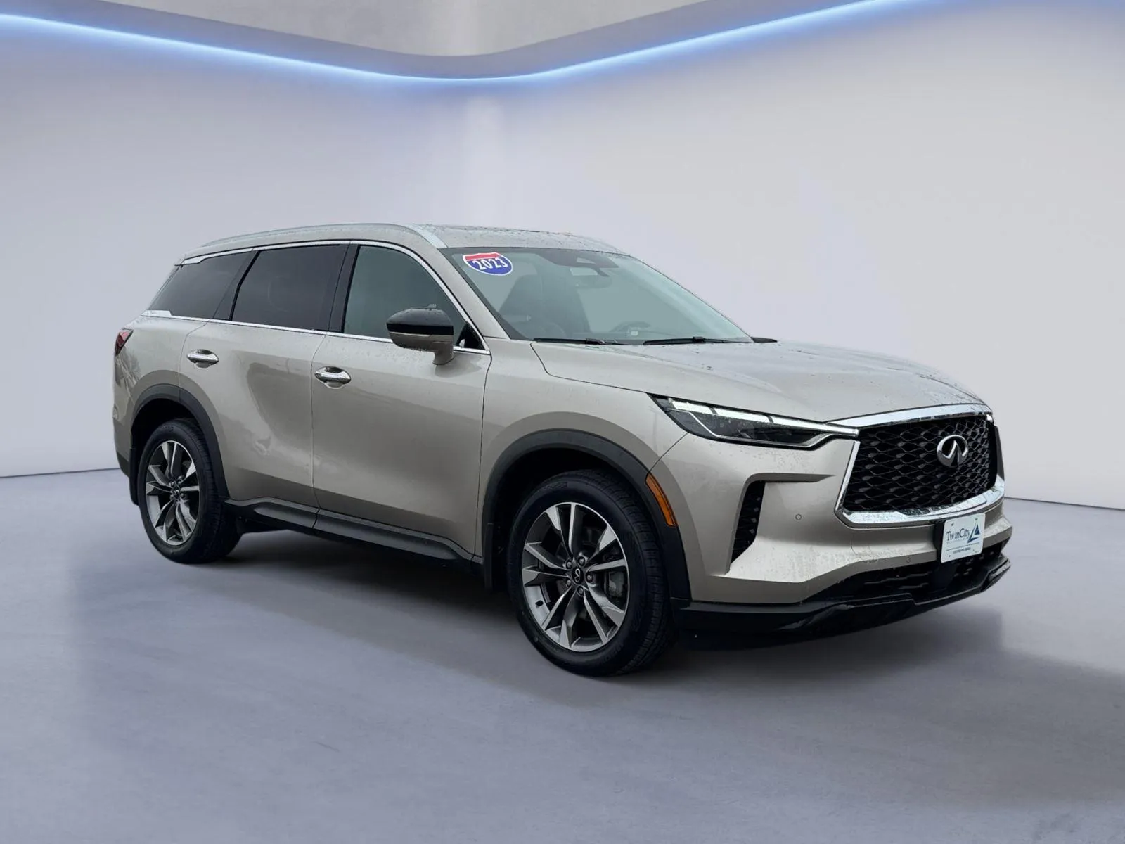 Silver 2023 INFINITI QX60 LUXE for sale in Maryville, TN