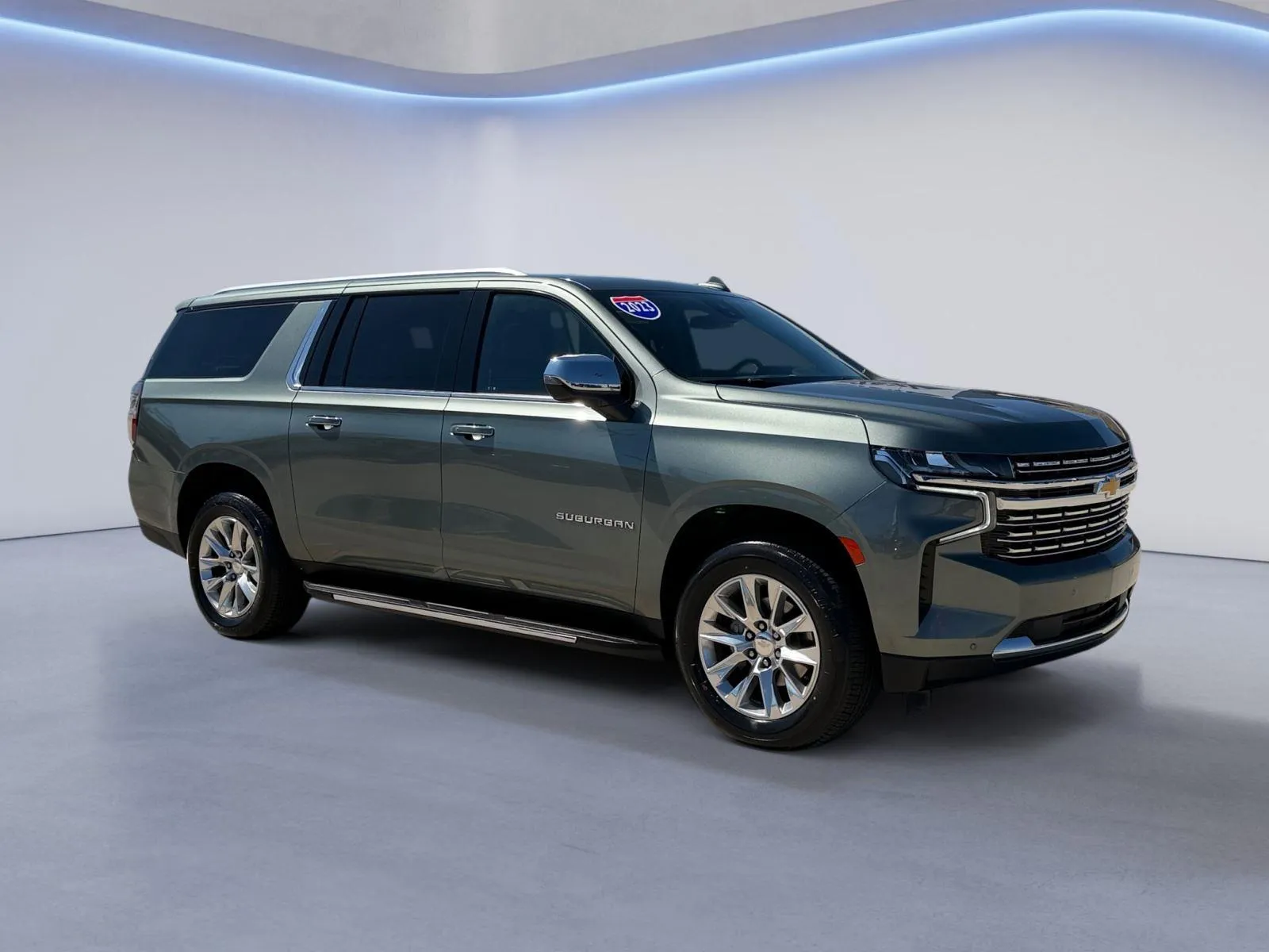 Silver 2023 Chevrolet Suburban Premier for sale in Maryville, TN