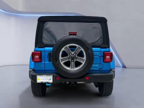 Blue 2022 Jeep Wrangler 4xe Unlimited Rubicon for sale in Maryville, TN