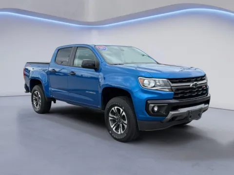 Blue 2021 Chevrolet Colorado 4WD Z71 for sale in Maryville, TN