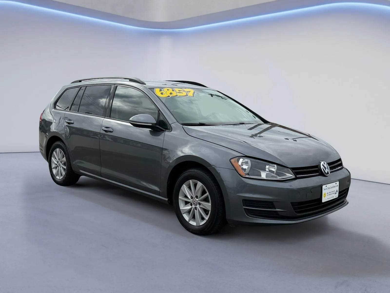 Gray 2016 Volkswagen Golf SportWagen TSI S for sale in Maryville, TN