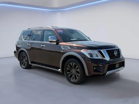 Brown 2018 Nissan Armada Platinum for sale in Maryville, TN