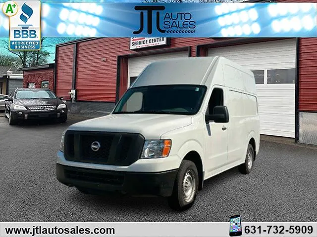 White 2018 Nissan NV Cargo NV2500 HD High Roof V6 S for sale in Selden, NY