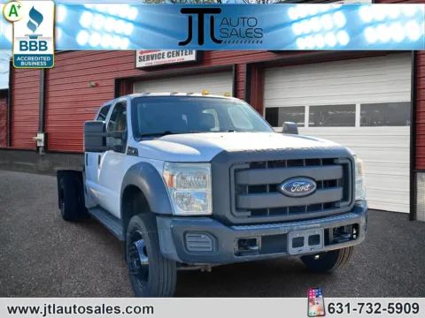 Another view of 2014 Ford Super Duty F-450 DRW 2WD Crew Cab 176 WB 60 CA XL for sale in Selden, NY at JTL Auto Sales Inc.