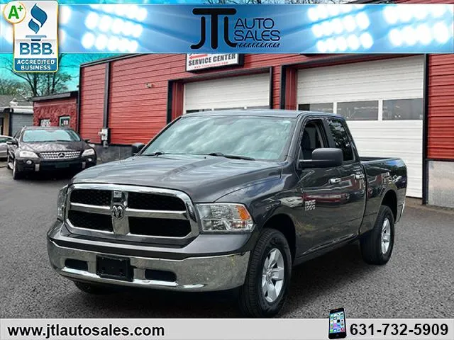 Gray 2017 Ram 1500 SLT 4x4 Quad Cab 6'4 Box for sale in Selden, NY