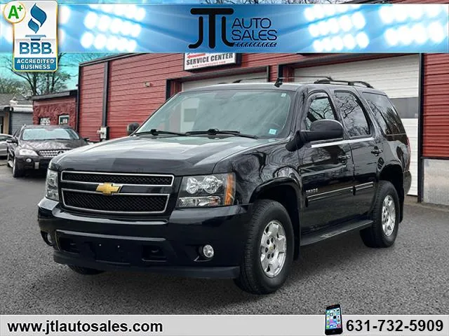 Black 2013 Chevrolet Tahoe 4WD 4dr 1500 LT for sale in Selden, NY