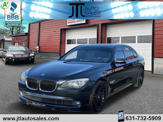 Blue 2012 BMW 7 Series 4dr Sdn ALPINA B7 LWB xDrive AWD for sale in Selden, NY