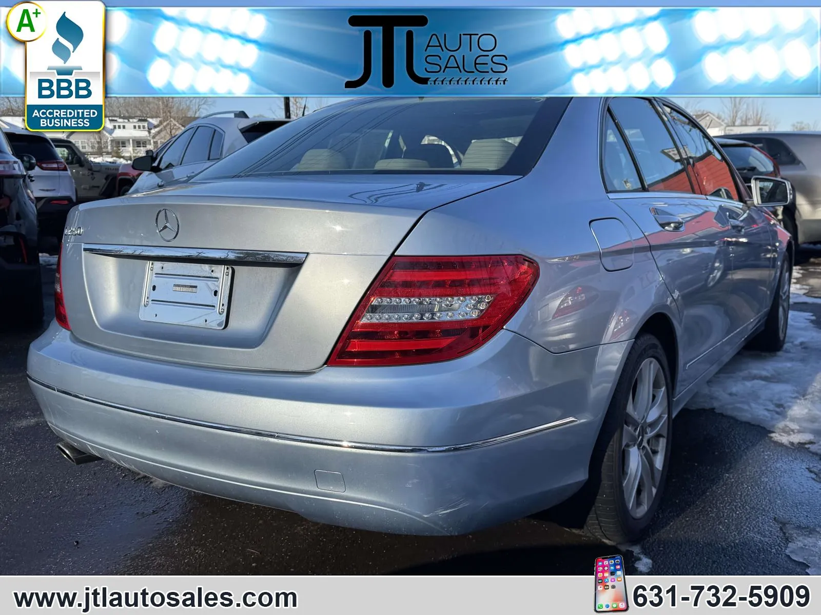 Another view of 2013 Mercedes-Benz C-Class C250 Sport Sedan for sale in Selden, NY at JTL Auto Sales Inc.