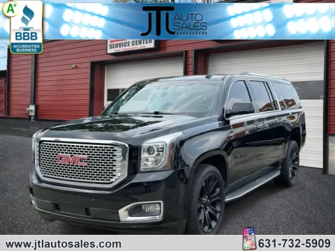 Black 2016 GMC Yukon XL 4WD 4dr Denali for sale in Selden, NY