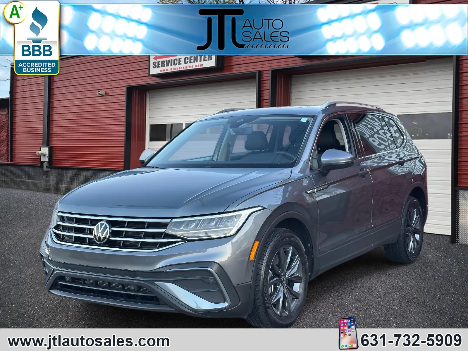 Black 2022 Volkswagen Tiguan 2.0T SE 4MOTION for sale in Selden, NY