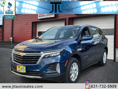 Blue 2022 Chevrolet Equinox AWD 4dr LT w/1LT for sale in Selden, NY