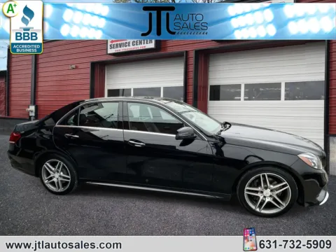 Another view of 2014 Mercedes-Benz E-Class E350 4MATIC Luxury Sedan for sale in Selden, NY at JTL Auto Sales Inc.