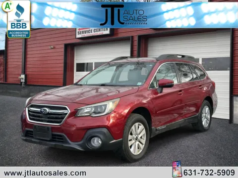 Red 2018 Subaru Outback 2.5i Premium for sale in Selden, NY