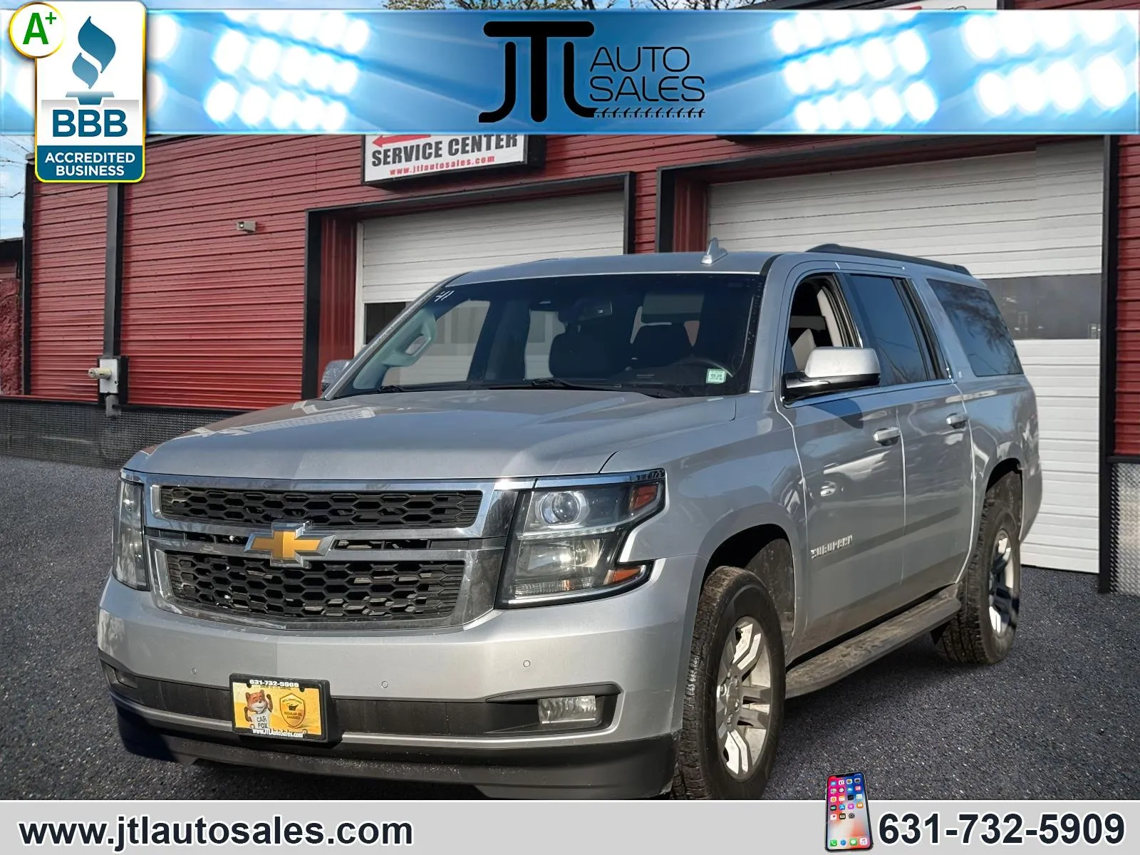 2015 Chevrolet Suburban 4WD 4dr LT for sale in Selden, NY