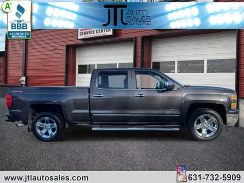Another view of 2015 Chevrolet Silverado 1500 4WD Crew Cab 153.0 LTZ w/1LZ for sale in Selden, NY at JTL Auto Sales Inc.