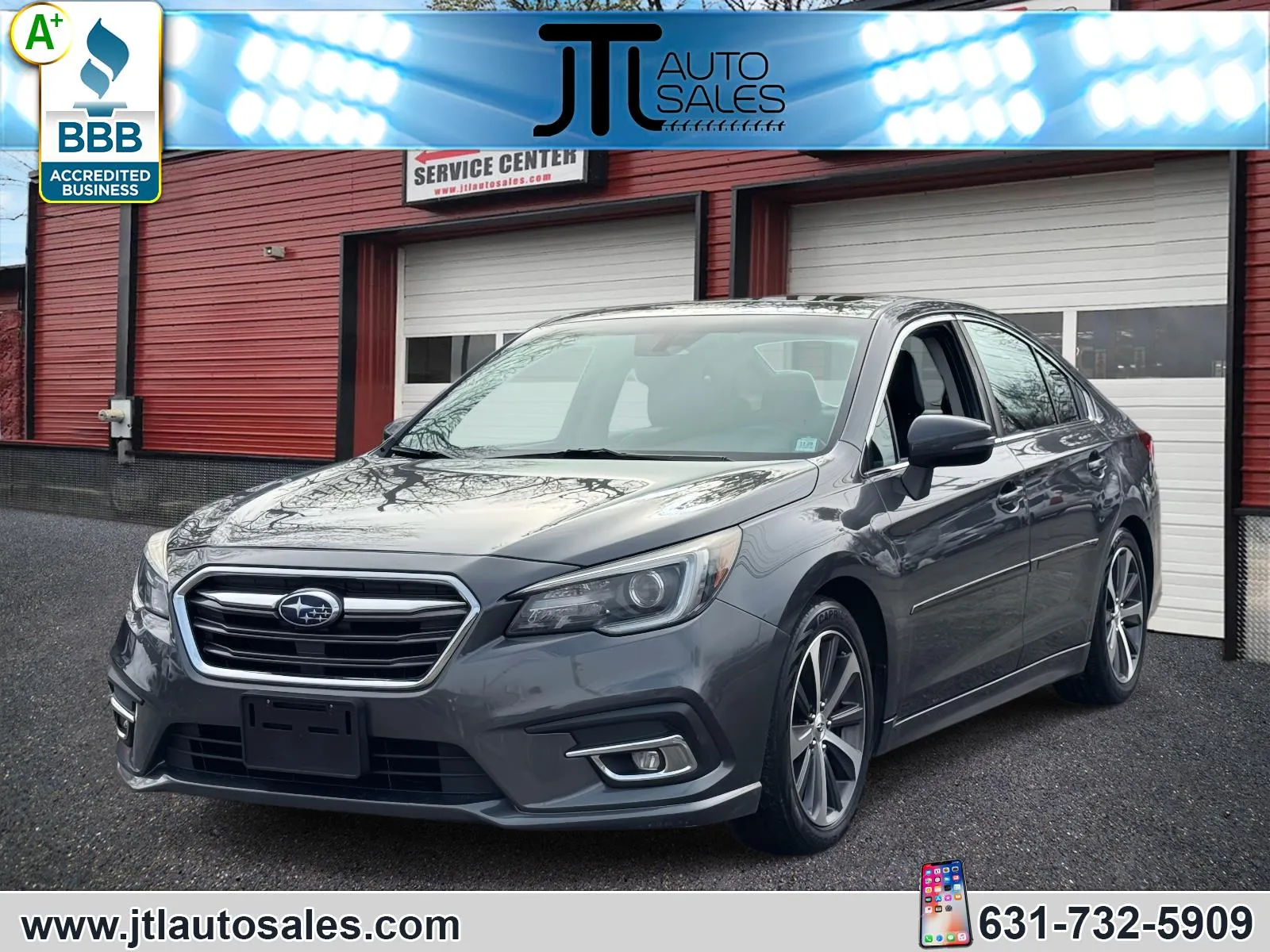 Gray 2019 Subaru Legacy 2.5i Limited for sale in Selden, NY