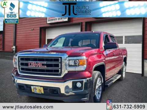 Red 2014 GMC Sierra 1500 4WD Crew Cab 143.5 SLE for sale in Selden, NY