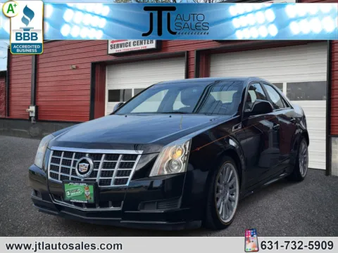 Black 2013 Cadillac CTS Sedan 4dr Sdn 3.0L Luxury RWD for sale in Selden, NY