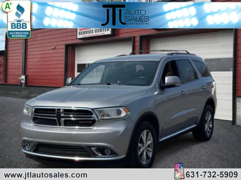 Silver 2015 Dodge Durango AWD 4dr Limited for sale in Selden, NY